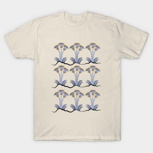 Minoan bronze age sea daffodils illustration T-Shirt